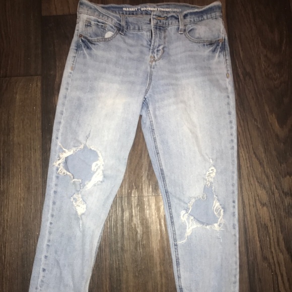 Boyfriend Jeans light wash size 2 - Picture 1 of 4